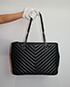 Monogram Tote, back view